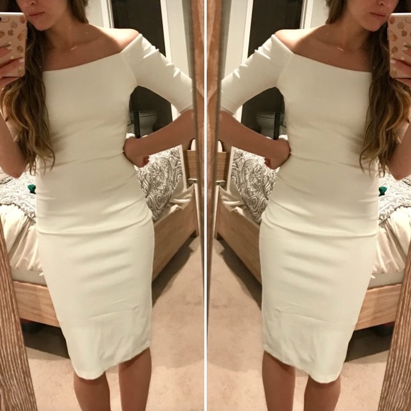 Lulus girl can’t help it ivory midi dress - Picture 2 of 8
